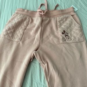 Disney quilted pocket Mickey Mouse sweatpants